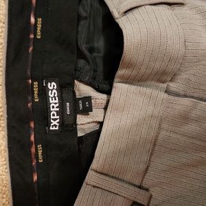 Express Editor Pinstripe Pants size 2S